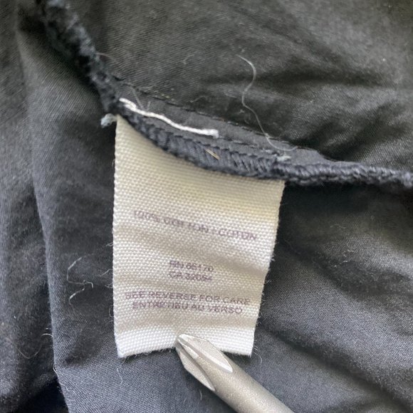 Free People Tuxedo Style Button-Down Size 10 Shirt - Picture 5 of 8